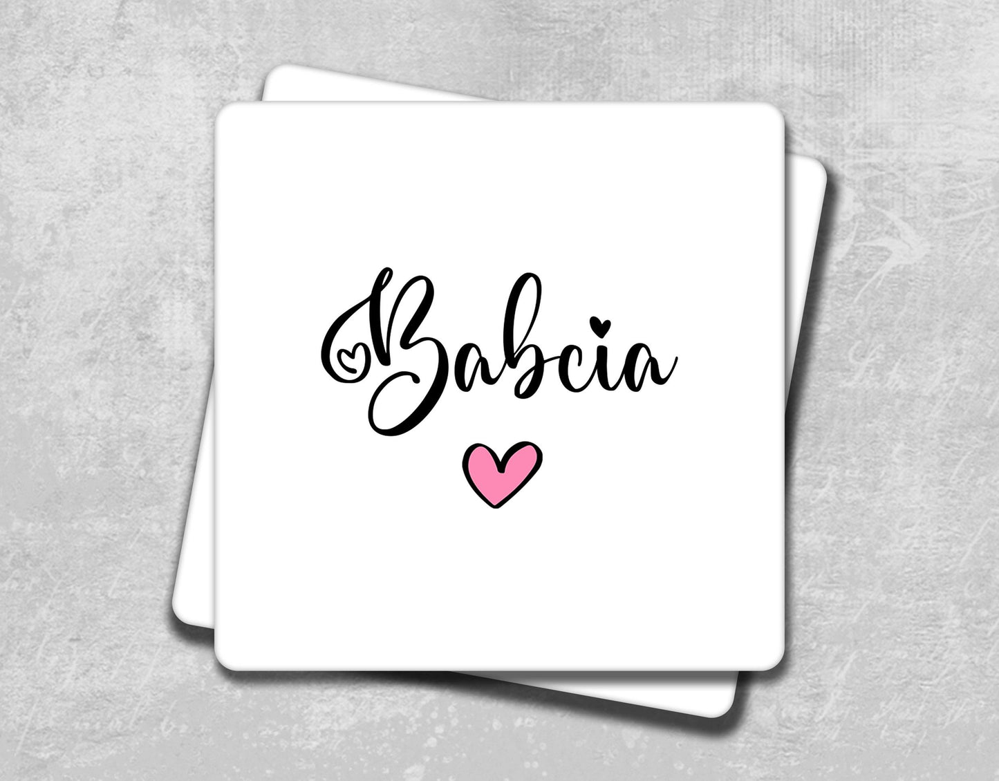 a card with the word abria written on it