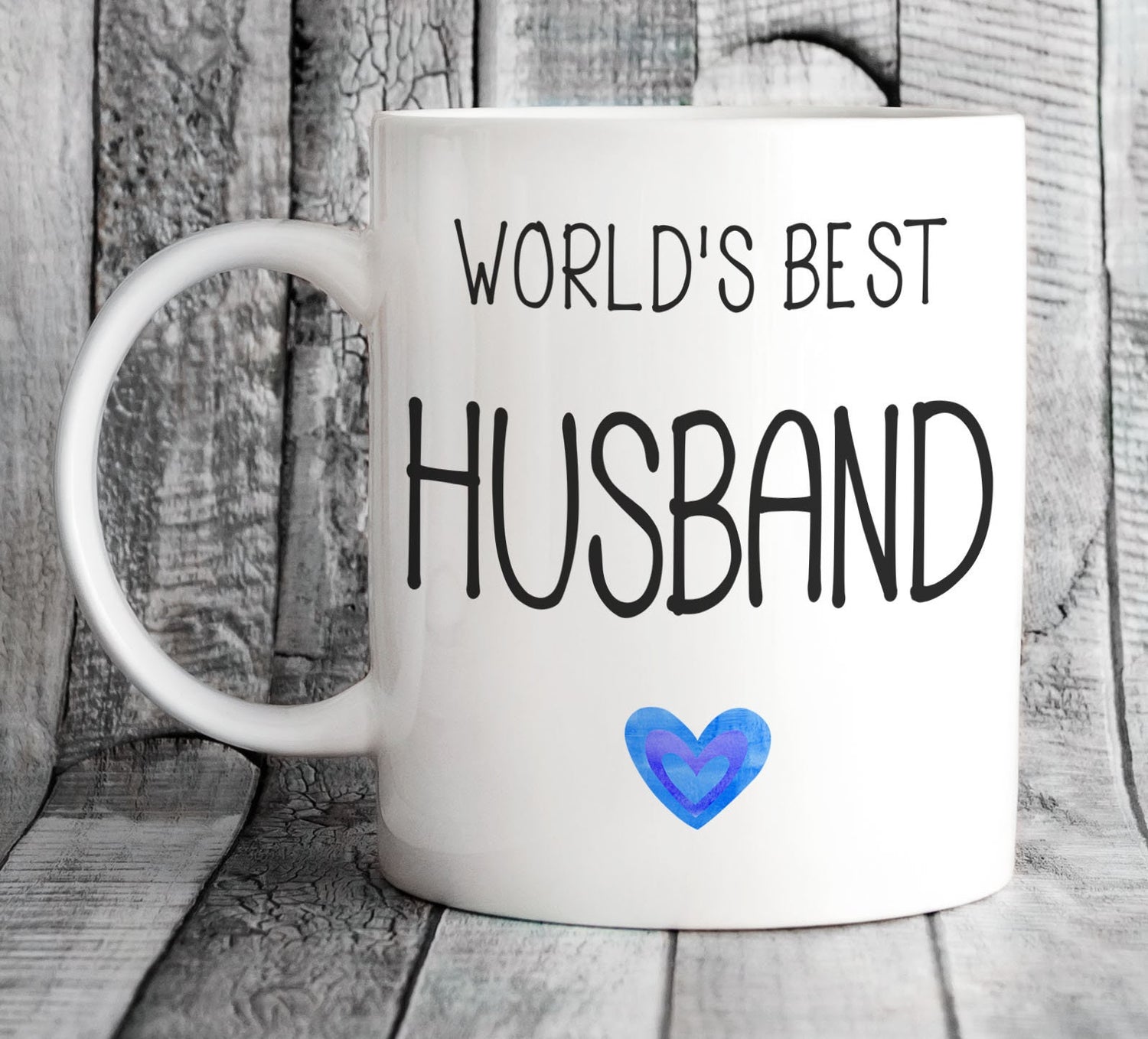 World's Best Husband Mug - Valentine's Day, Anniversary, or Wedding Gift