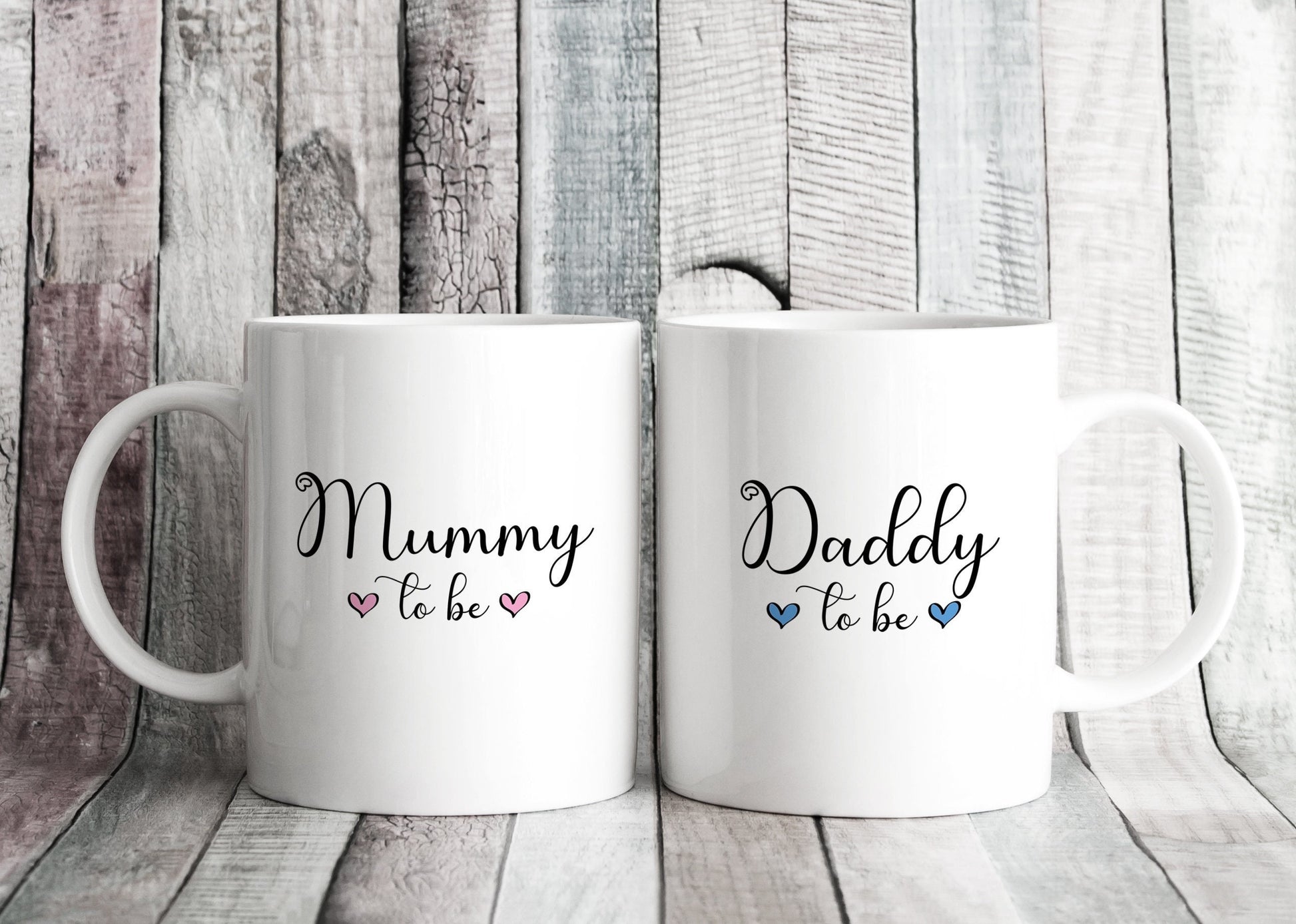 Mummy and Daddy To Be Mugs