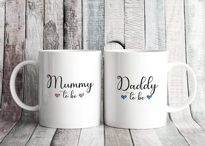 Mummy and Daddy To Be Mugs
