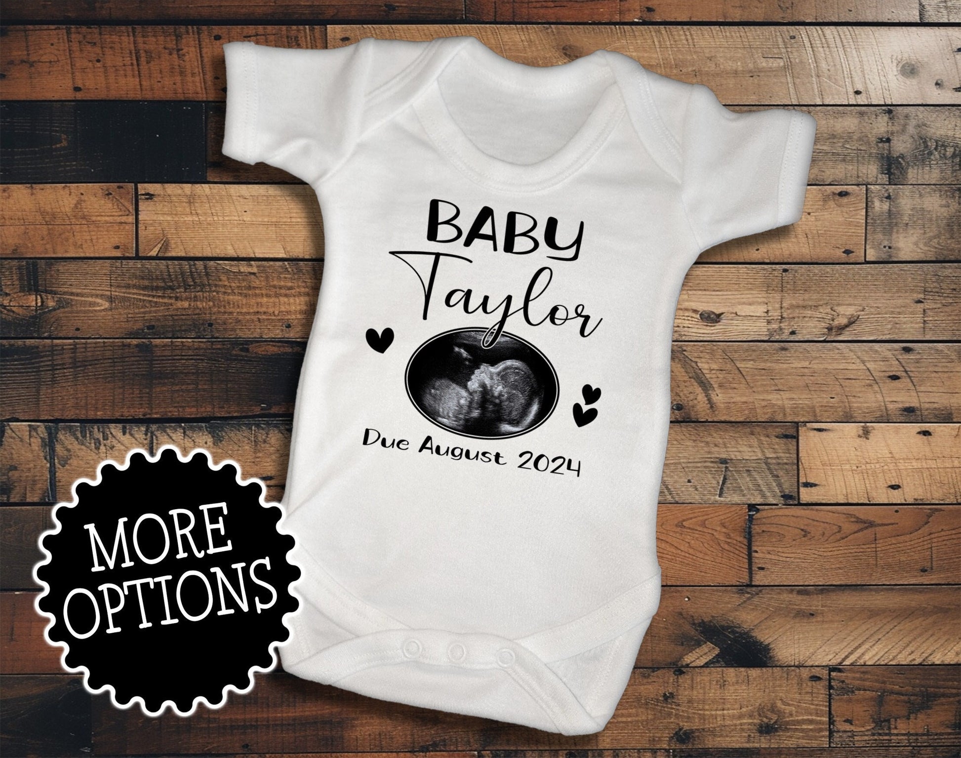 Baby Vest for Pregnancy Announcement