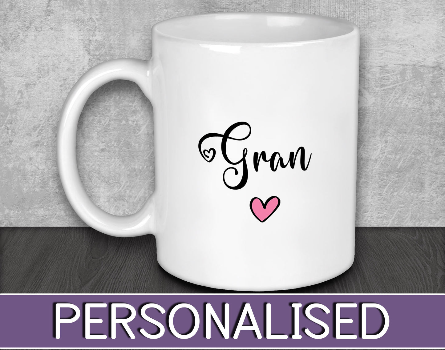 Gran Mug for Birthday Present or Christmas Gift for Nana or Grandma - Stocking Filler Gift for Grandparents