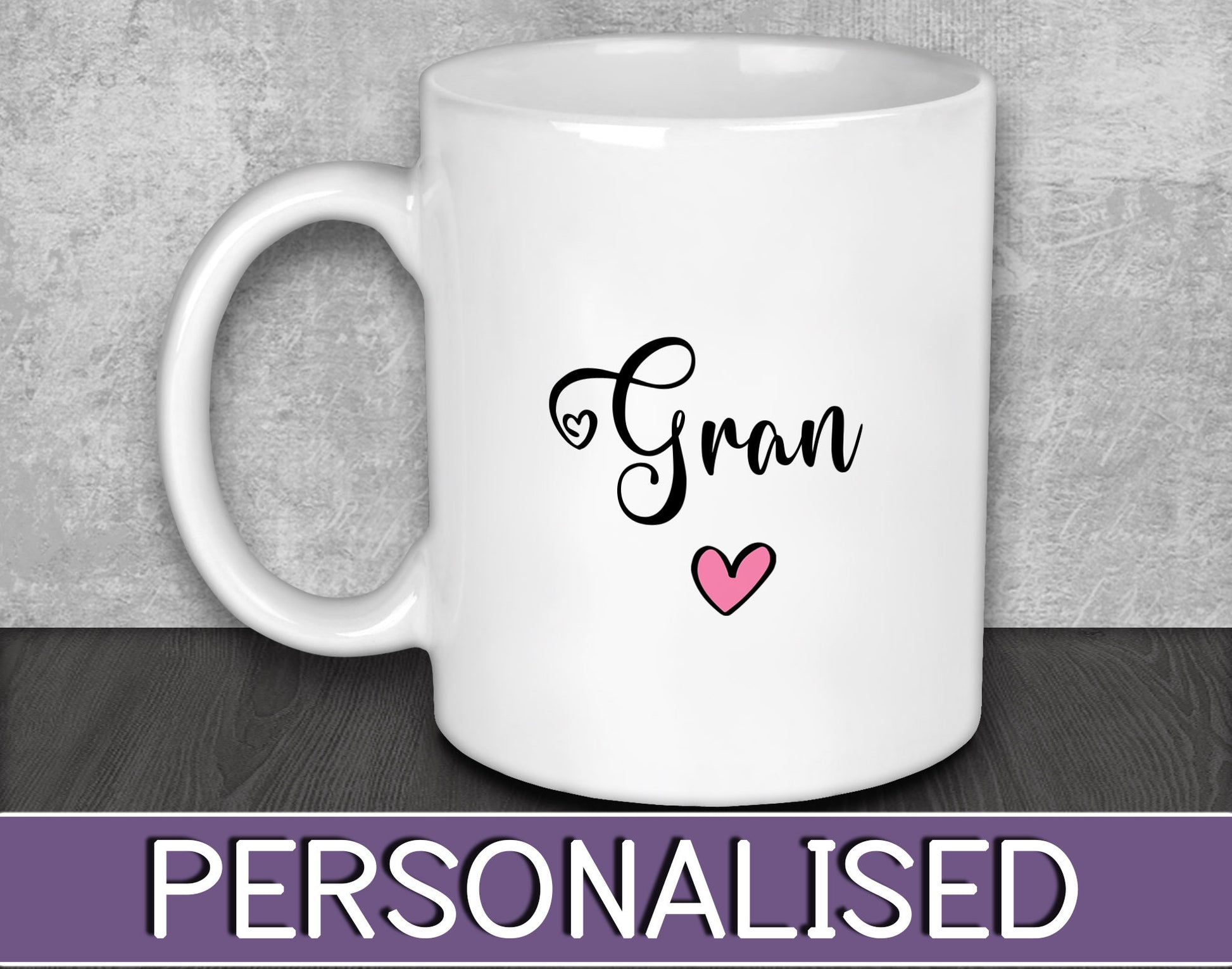 Gran Mug for Mother's Day or Anniversary Gift for Nanna or Grandma - Pregnancy Reveal Present for New Grandparents