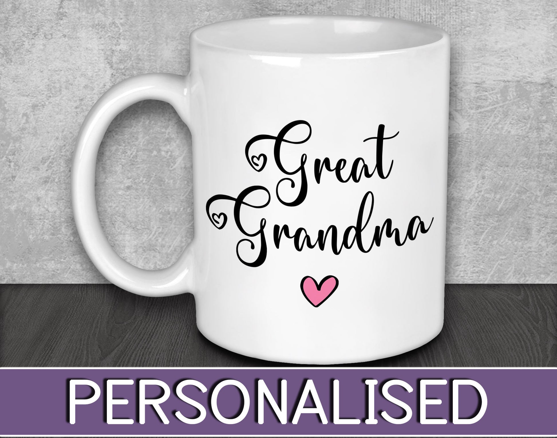 Great Grandma Mug for Birthday Present or Christmas Gift for Nana or Grandma - Stocking Filler Gift for Grandparents