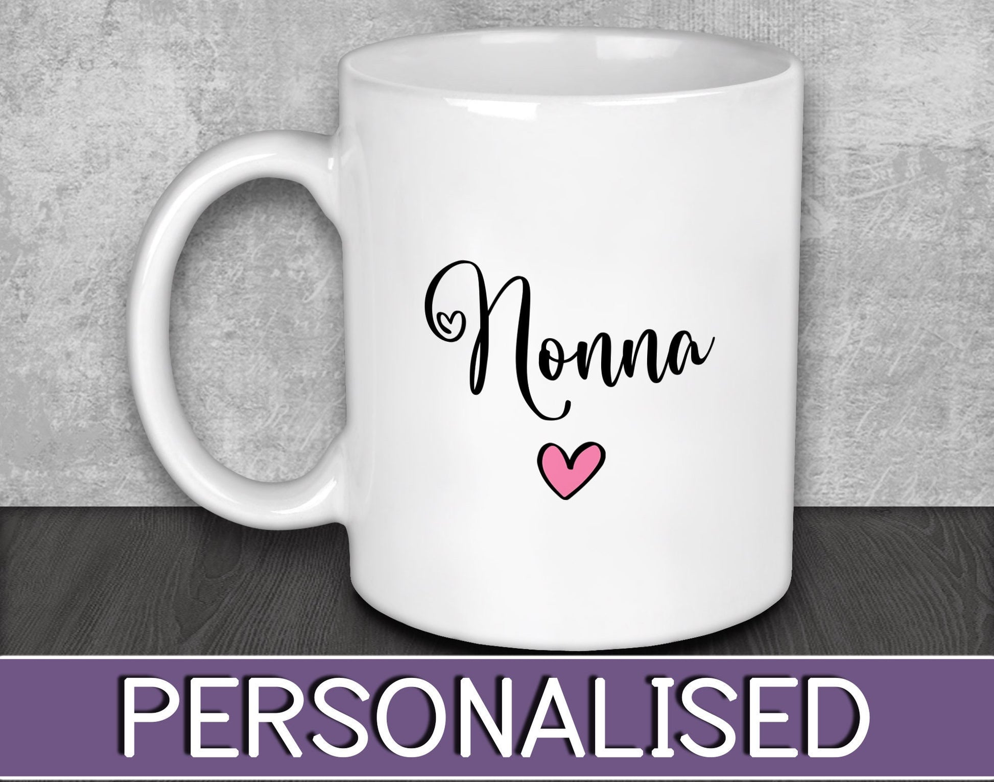 Nonna Mug for Mother's Day or Anniversary Gift for Italian Nana or Grandma - Pregnancy Reveal Present for New Grandparents