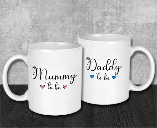 Mummy and Daddy To Be Mugs - Baby On The Way