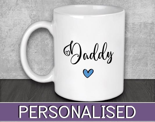 Daddy Mug for Father's Day Gift or Birthday Present - Christmas Present from Kids