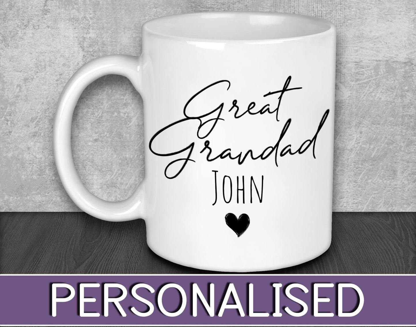 Great Grandad NAME Mug for Father's Day