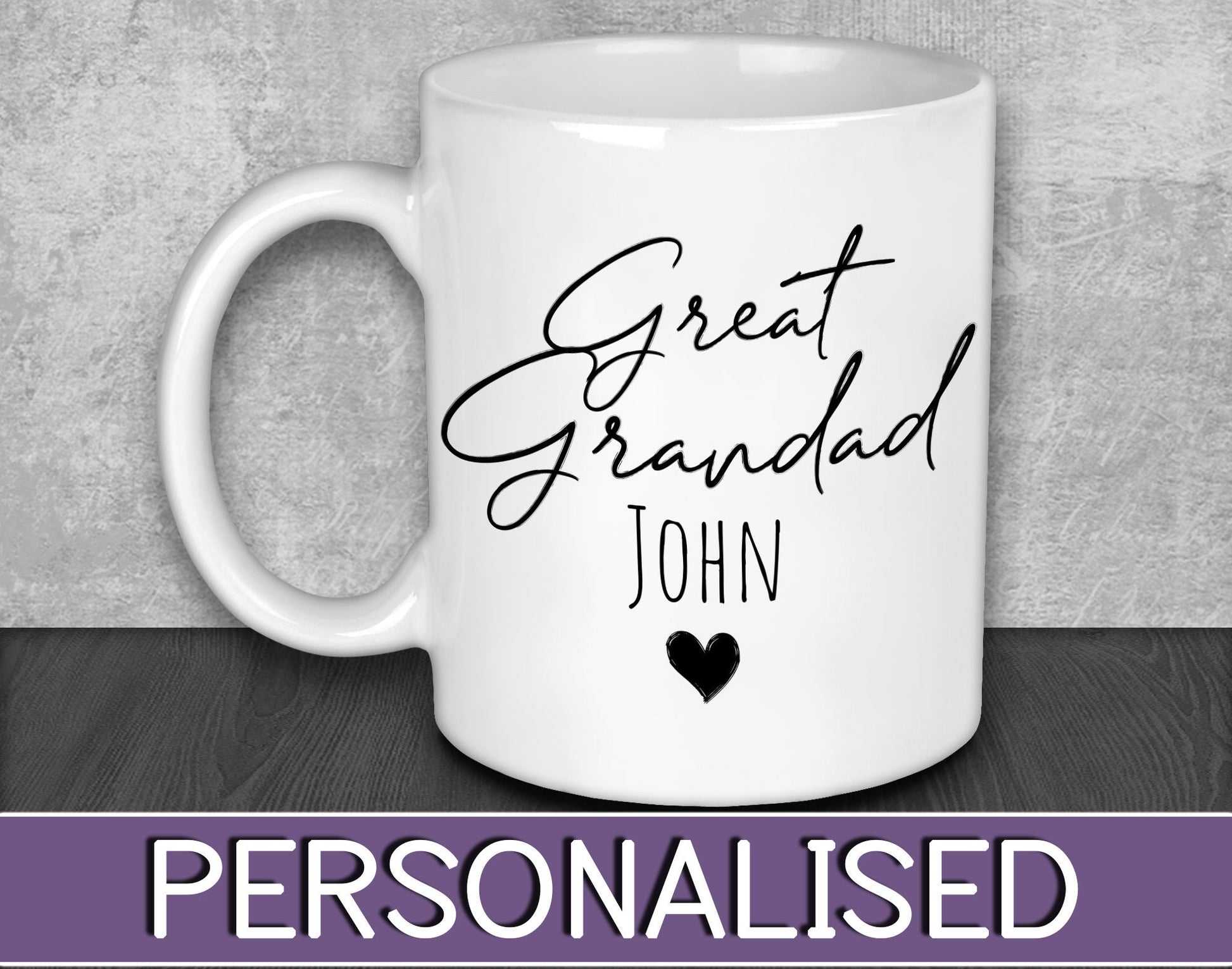 Great Grandad NAME Mug for Father's Day
