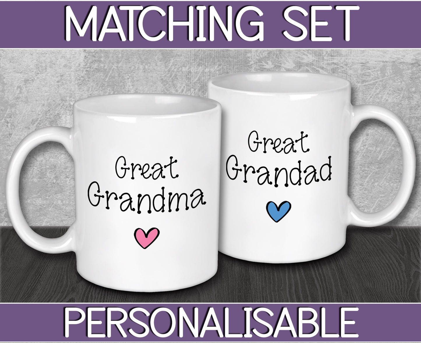 Great Grandad Mug for Father's Day - Personalised Gift for Grandparents