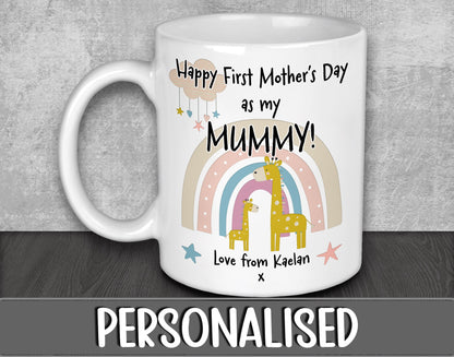 Happy First Mother's Day As My Mummy Mug - Personalised Gift from Kid's