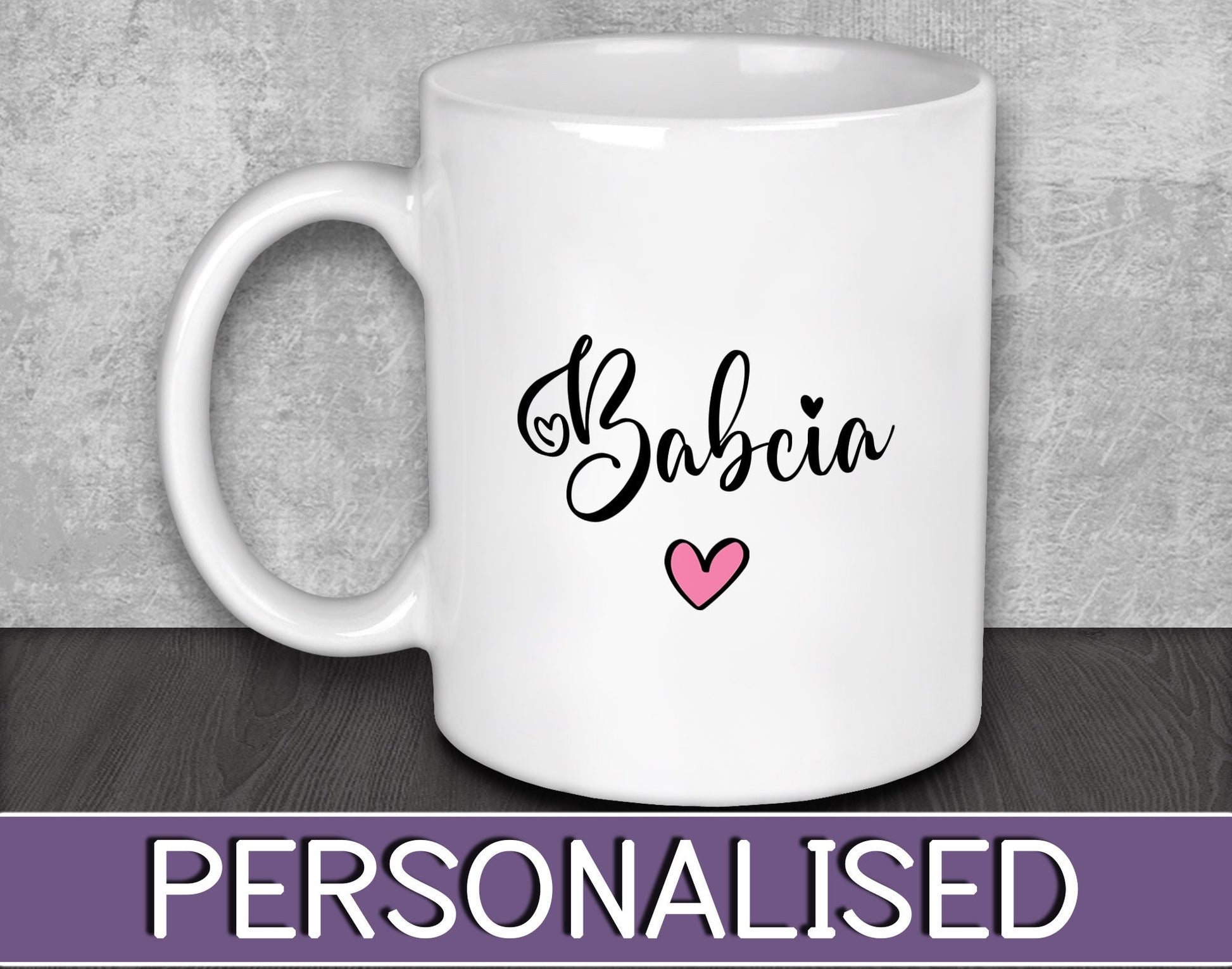 Babcia Mug for Birthday Present or Christmas Gift for Polish Nana or Grandma - Stocking Filler Gift for Polski Grandparents