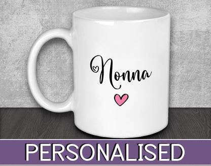 Nonna Mug for Birthday Present or Christmas Gift for Italian Nana or Grandma - Stocking Filler Gift for Grandparents