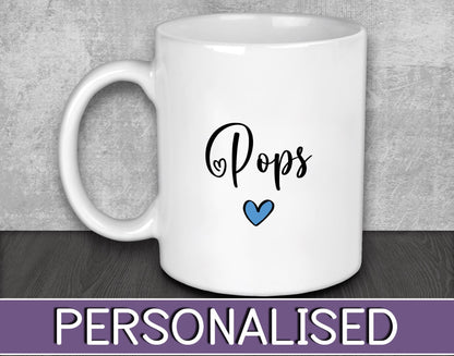 Pops Mug - Father's Day Gift for Dad