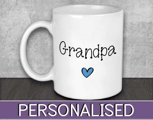 Grandpa Mug for Father's Day - Personalised Gift for Grandparents