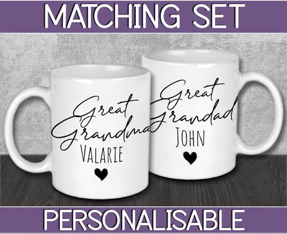 Great Grandad NAME Mug for Father's Day