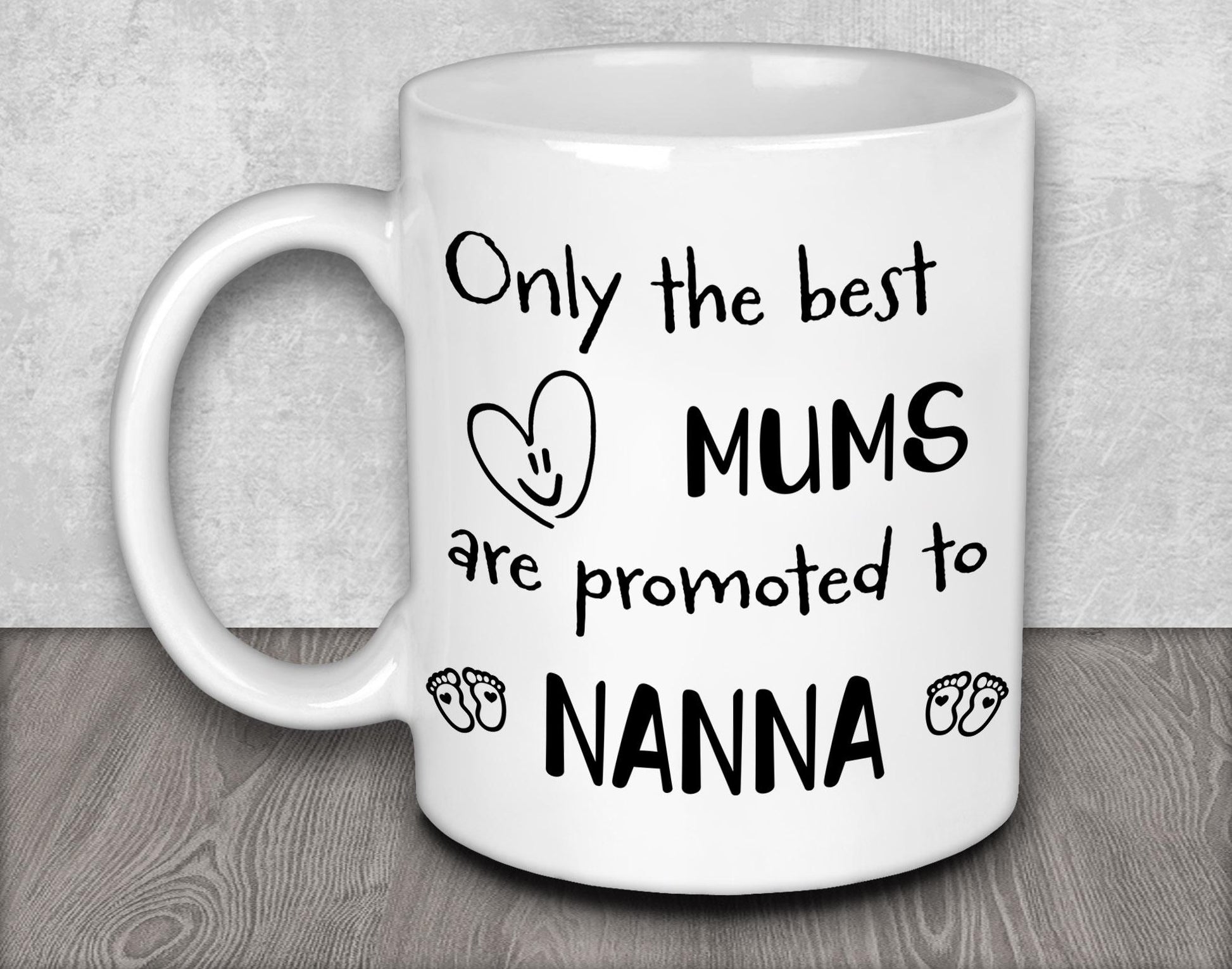 a white coffee mug with the words, only the best mums are promote to