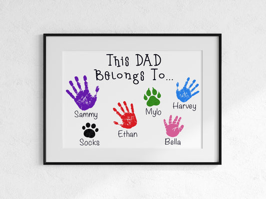 this is a picture of a picture of a hand print