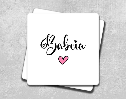 a card with the word abria written on it