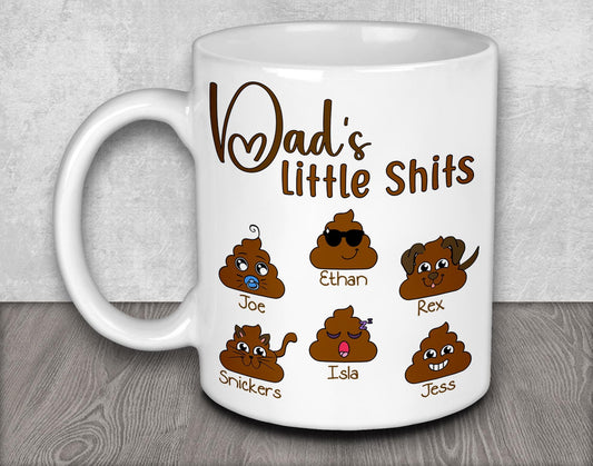 a coffee mug with a bunch of emo emo emo emo em