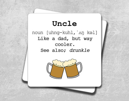 Drunk Aunt Definition Coaster