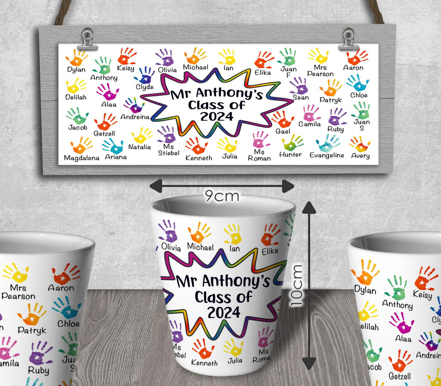 Ceramic Flower Pot for School Teacher