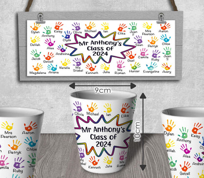 Ceramic Flower Pot for School Teacher