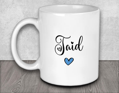 Nain and Taid Welsh Grandad & Grandma Mugs