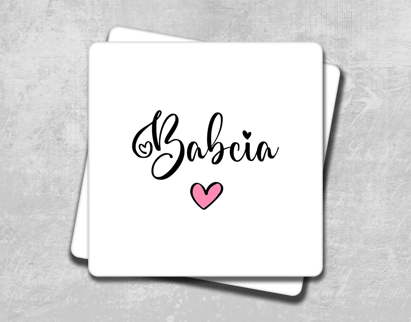 a card with the word abria written on it