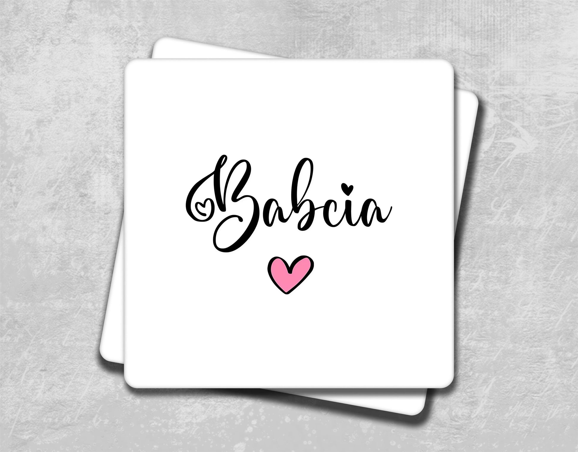 a card with the word abria written on it