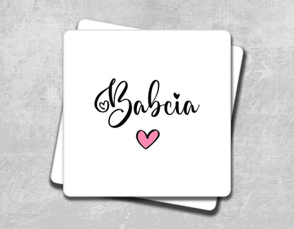 a card with the word abria written on it