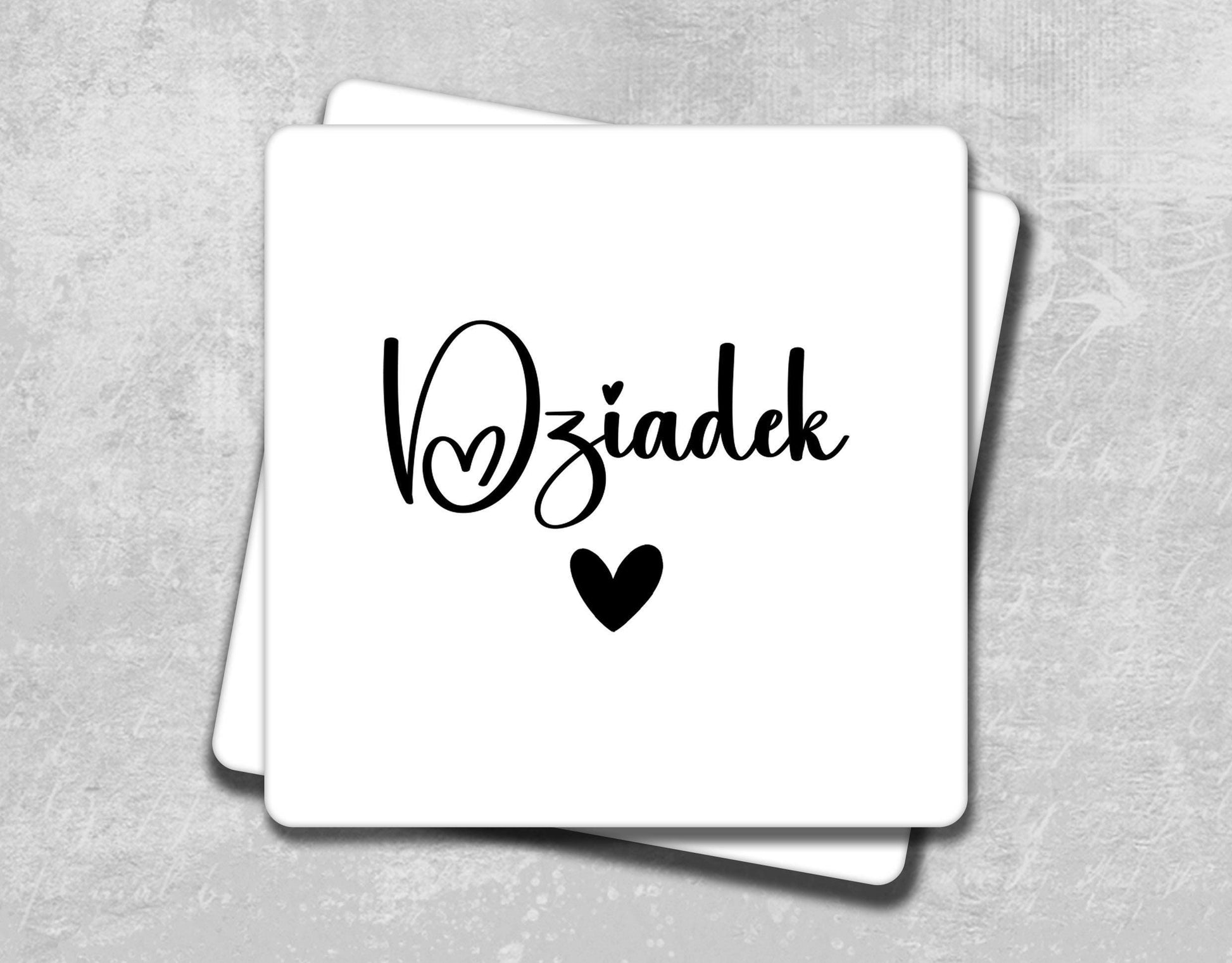 Dziadek Coaster for Father's Day Gift