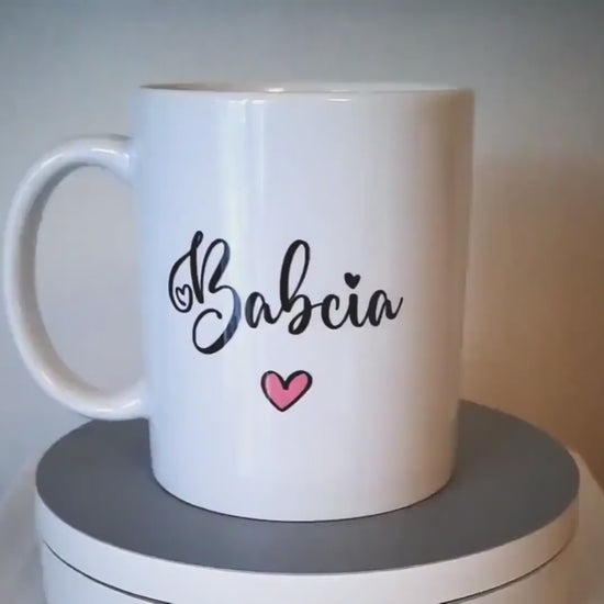 Babcia Mug for Birthday Present or Christmas Gift for Polish Nana or Grandma