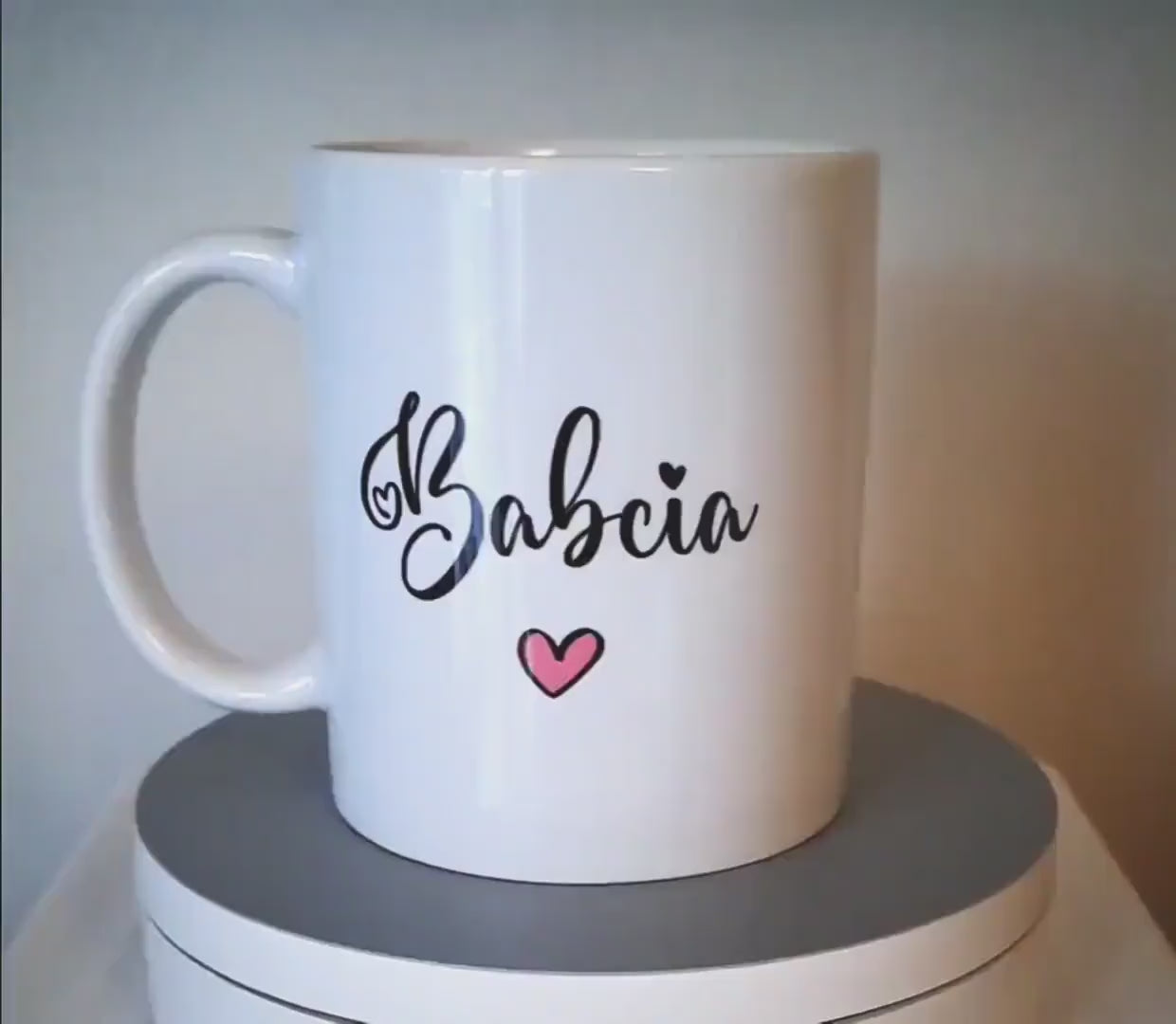 Babcia Mug for Birthday Present or Christmas Gift for Polish Nana or Grandma